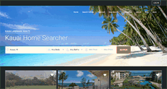 Desktop Screenshot of kauaihomesearcher.com